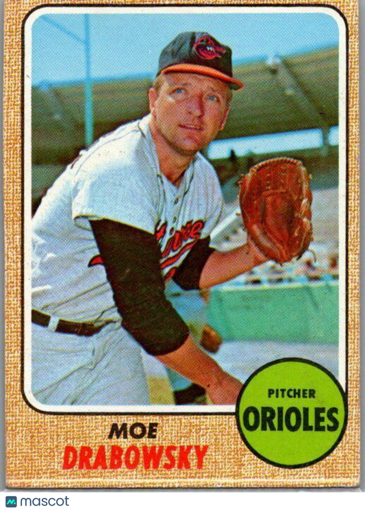 1968 Topps #242 Moe Drabowsky EX-NM