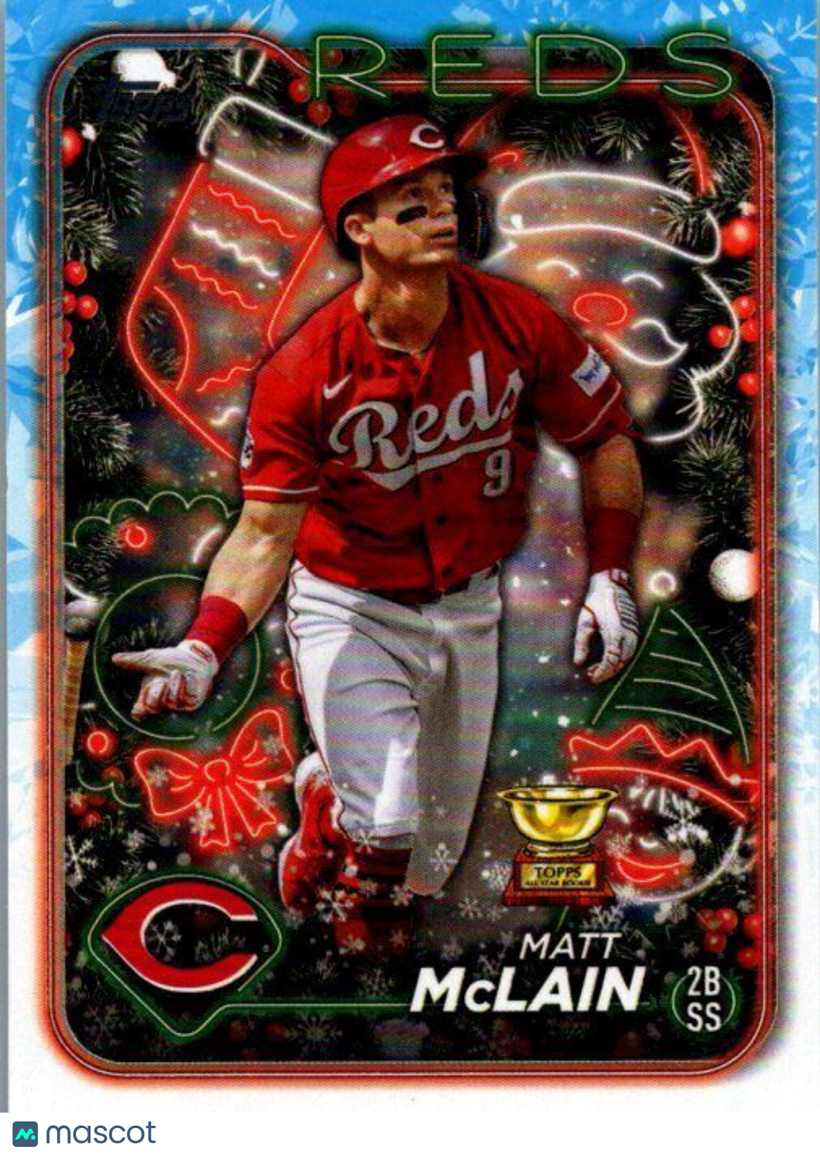 2024 Topps Holiday #H185 Matt McLain