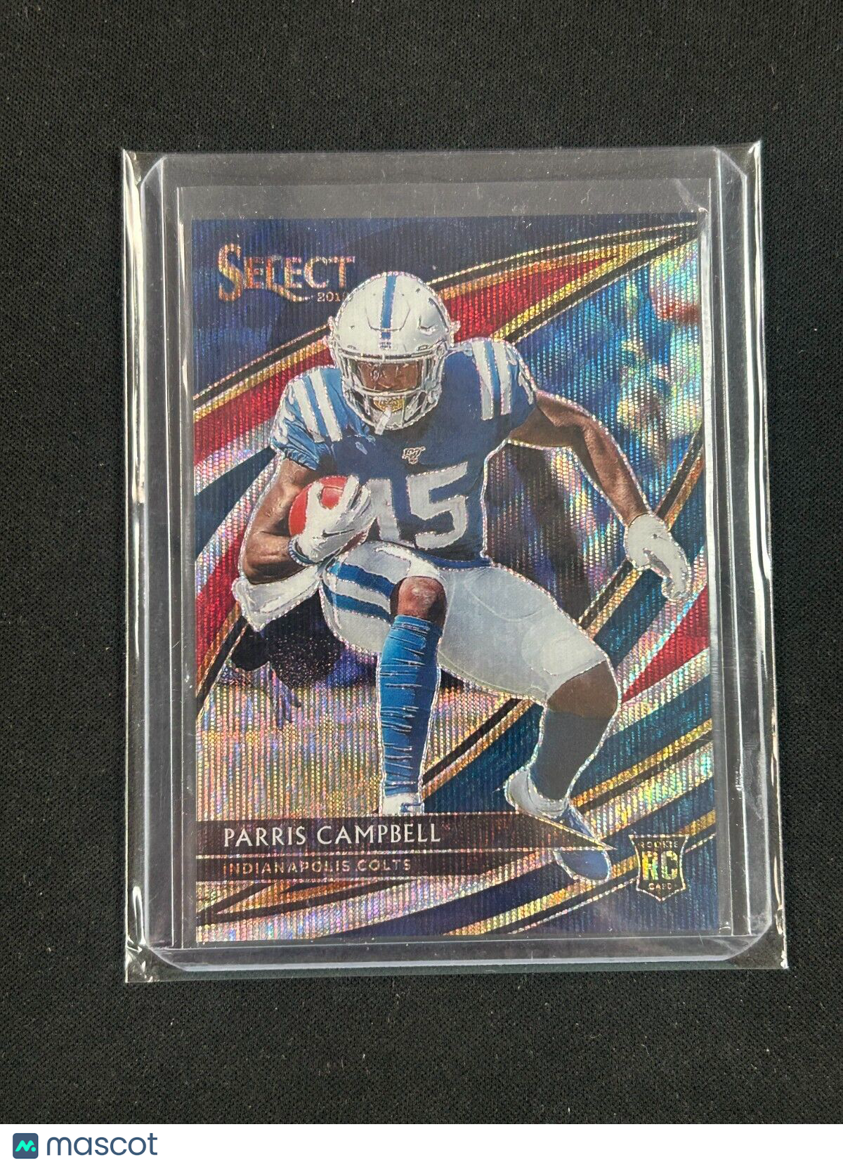 2019 Panini Select - Field Level Tri-Color Prizm #258 Parris Campbell /99 (RC)