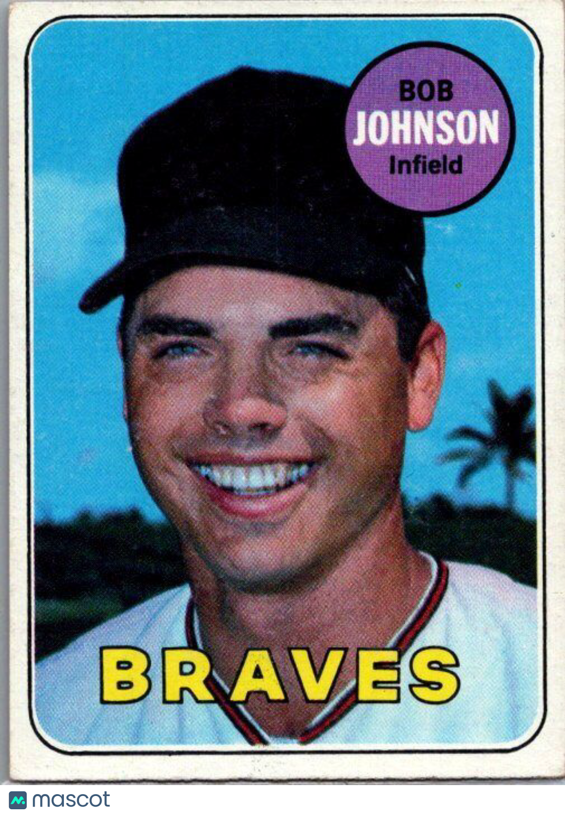 1969 Topps #261 Bob Johnson