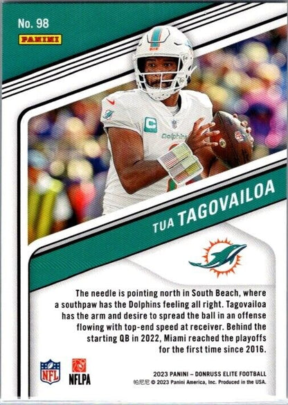 2023 Panini Donruss Elite # 98 - Tua Tagovailoa