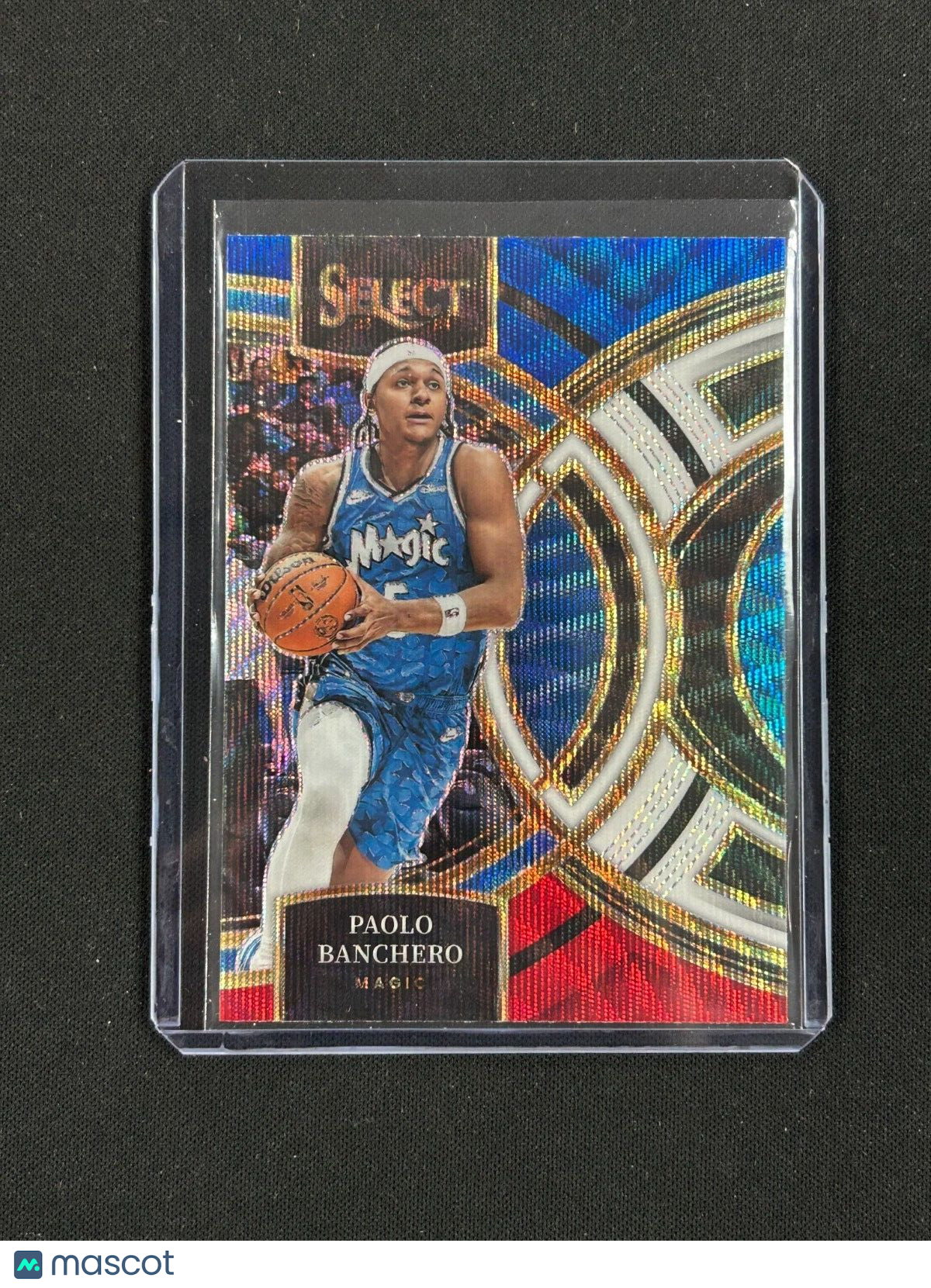 2023-24 Panini Select - Premier Level Tri-Color Prizm #170 Paolo Banchero