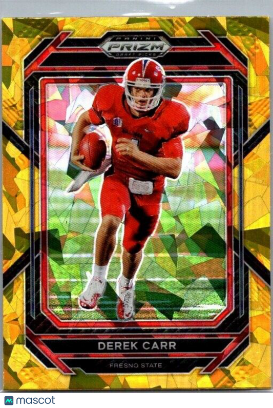 2023 Panini Prizm Draft Picks - Gold Ice Prizm #29 Derek Carr