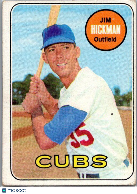 1969 Topps #63 Jim Hickman