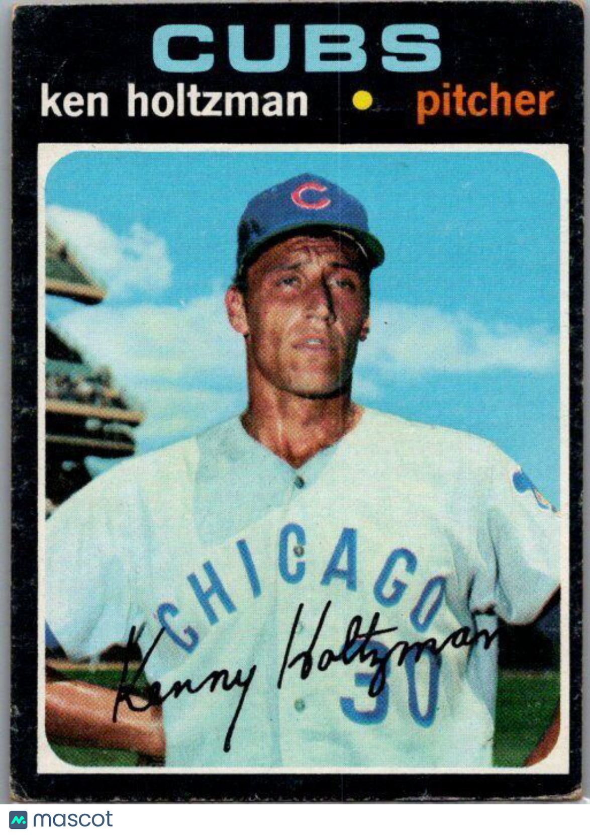 1971 Topps #410 Ken Holtzman