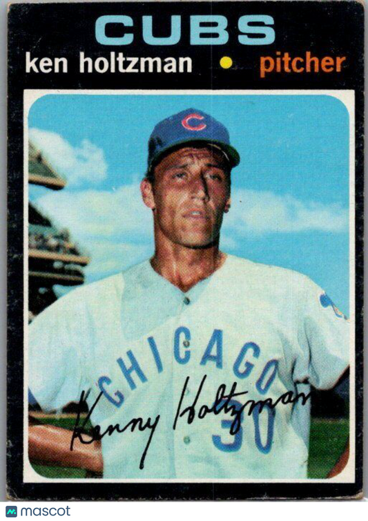 1971 Topps #410 Ken Holtzman