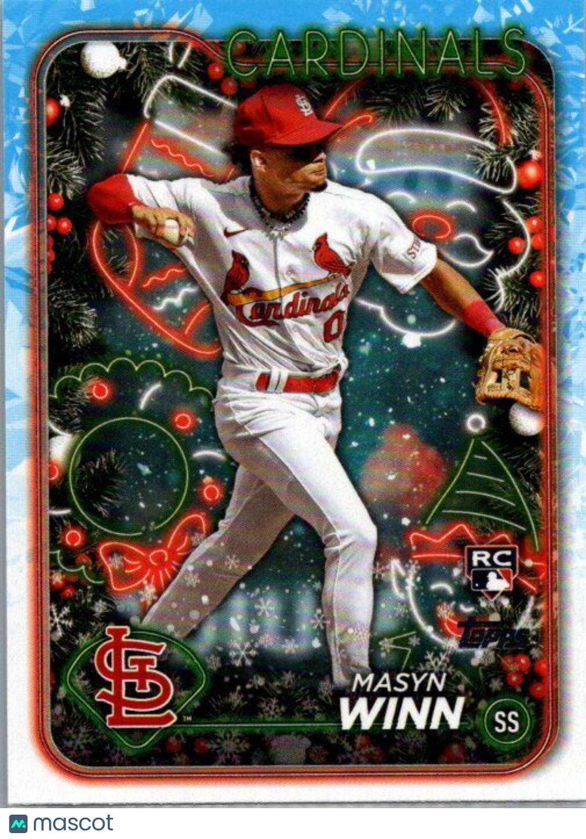 2024 Topps Holiday #H94 Masyn Winn