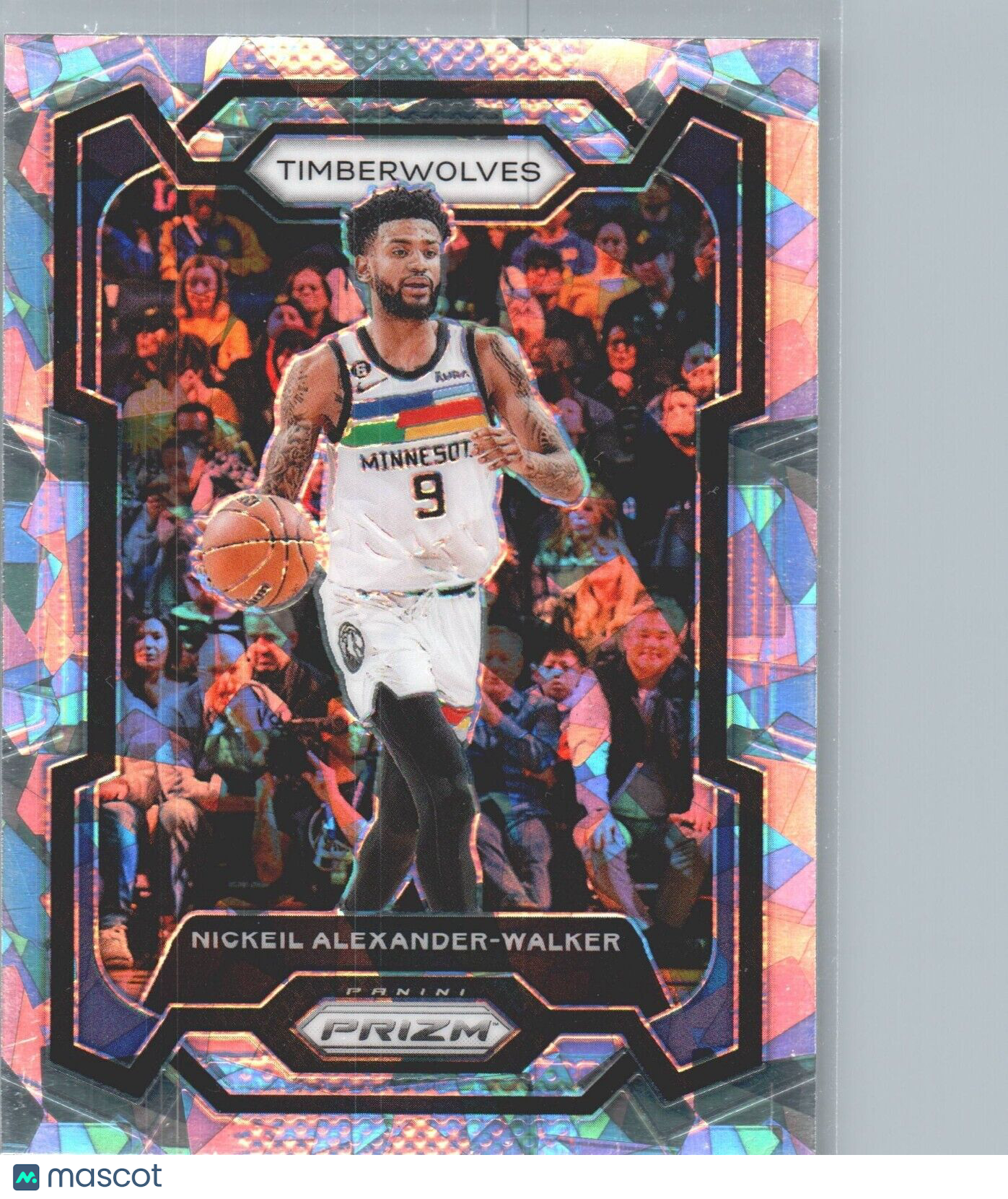 2023-24 Panini Prizm - Ice Prizm #218 Nickeil Alexander-Walker