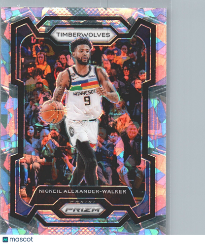 2023-24 Panini Prizm - Ice Prizm #218 Nickeil Alexander-Walker