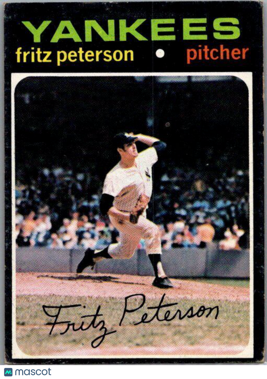 1971 Topps #460 Fritz Peterson