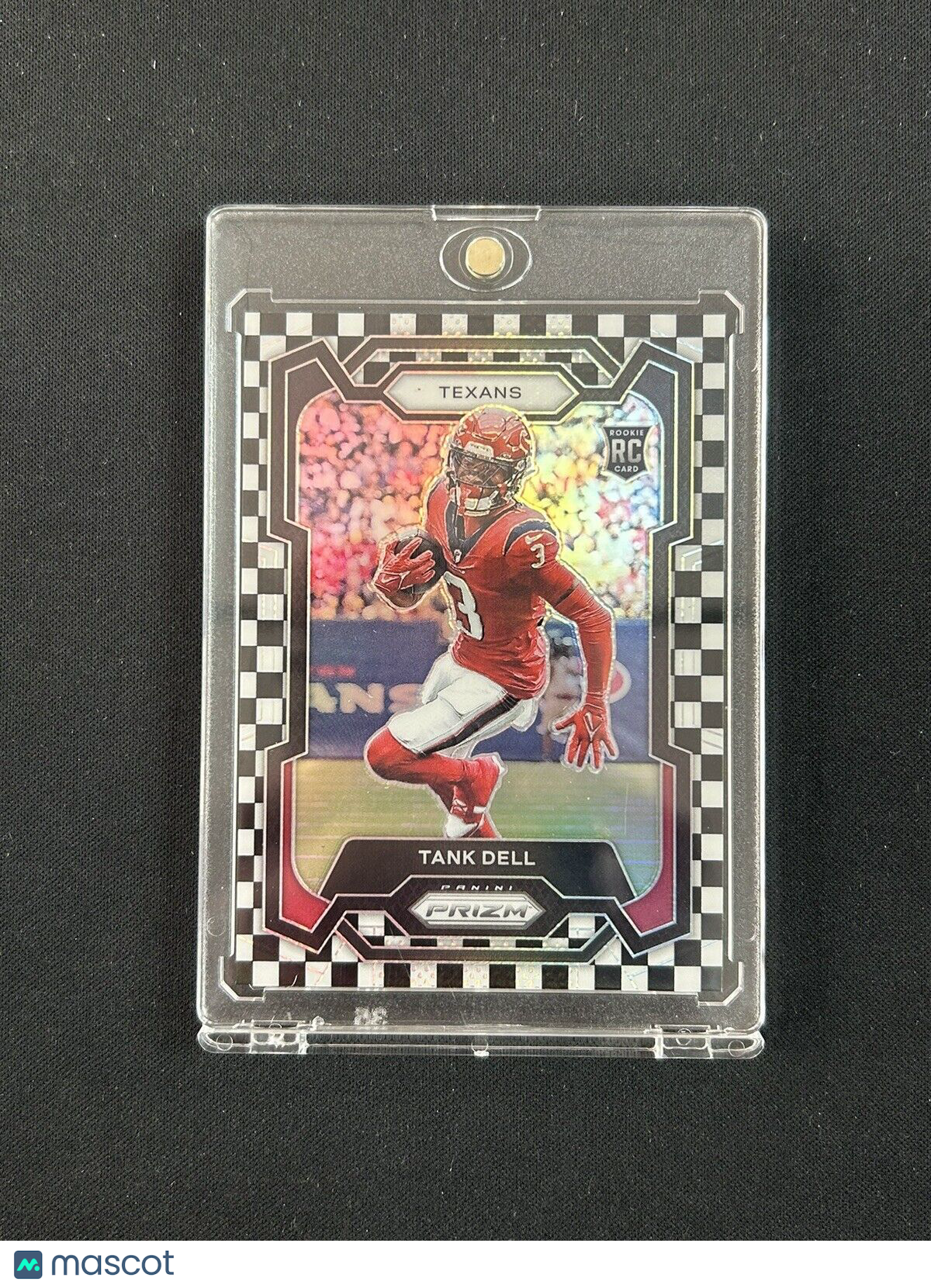 2023 Panini Prizm Tank Dell Black And White Checkered Prizm RC SP