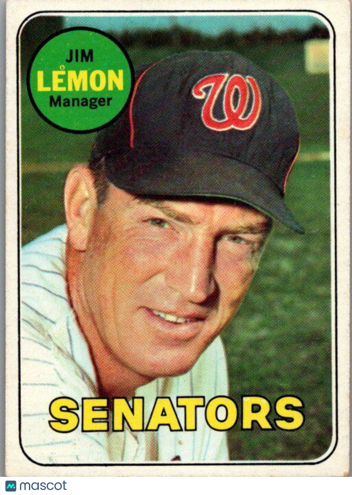 1969 Topps #294 Jim Lemon