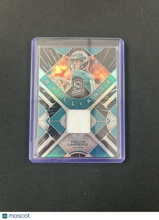 2023 Panini Spectra Brilliance Jersey Relic Trevor Lawrence Jaguars /60