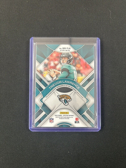 2023 Panini Spectra Brilliance Jersey Relic Trevor Lawrence Jaguars /60