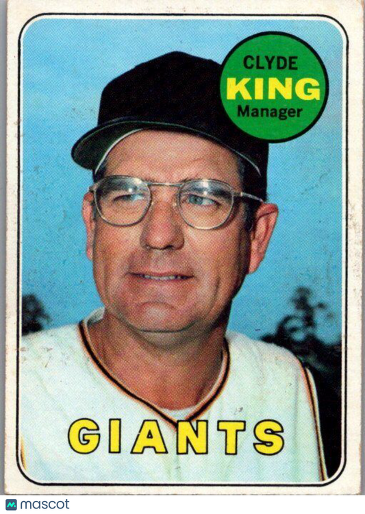 1969 Topps #274 Clyde King