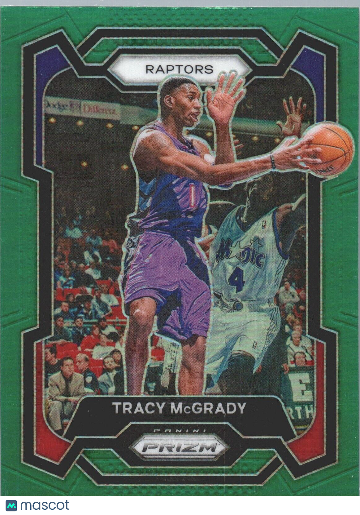 2023-24 Panini Prizm - Green Prizm #196 Tracy McGrady