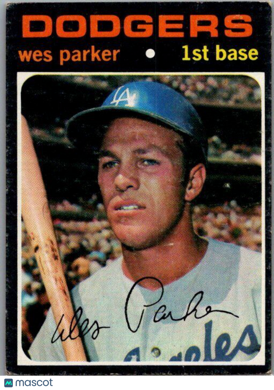 1971 Topps #430 Wes Parker