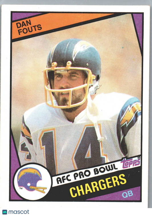 1984 Topps - #179 Dan Fouts