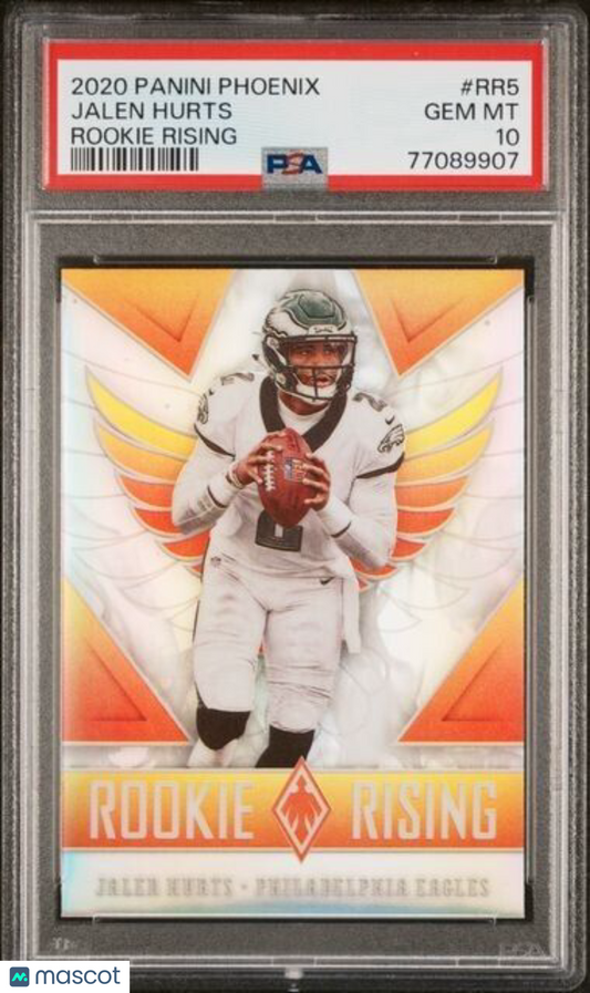 2020 Panini Phoenix Rookie Rising #RR5 Jalen Hurts PSA GEM MT 10