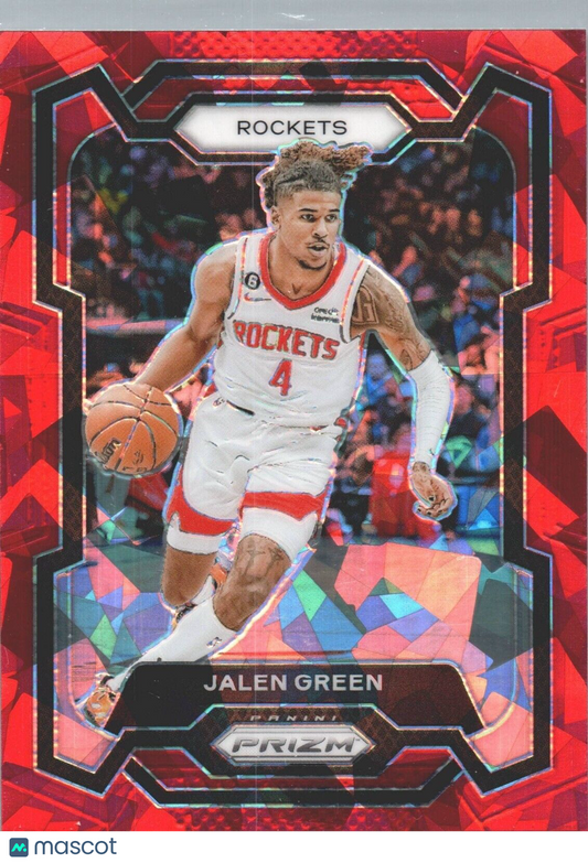 2023-24 Panini Prizm - Red Ice #29 Jalen Green