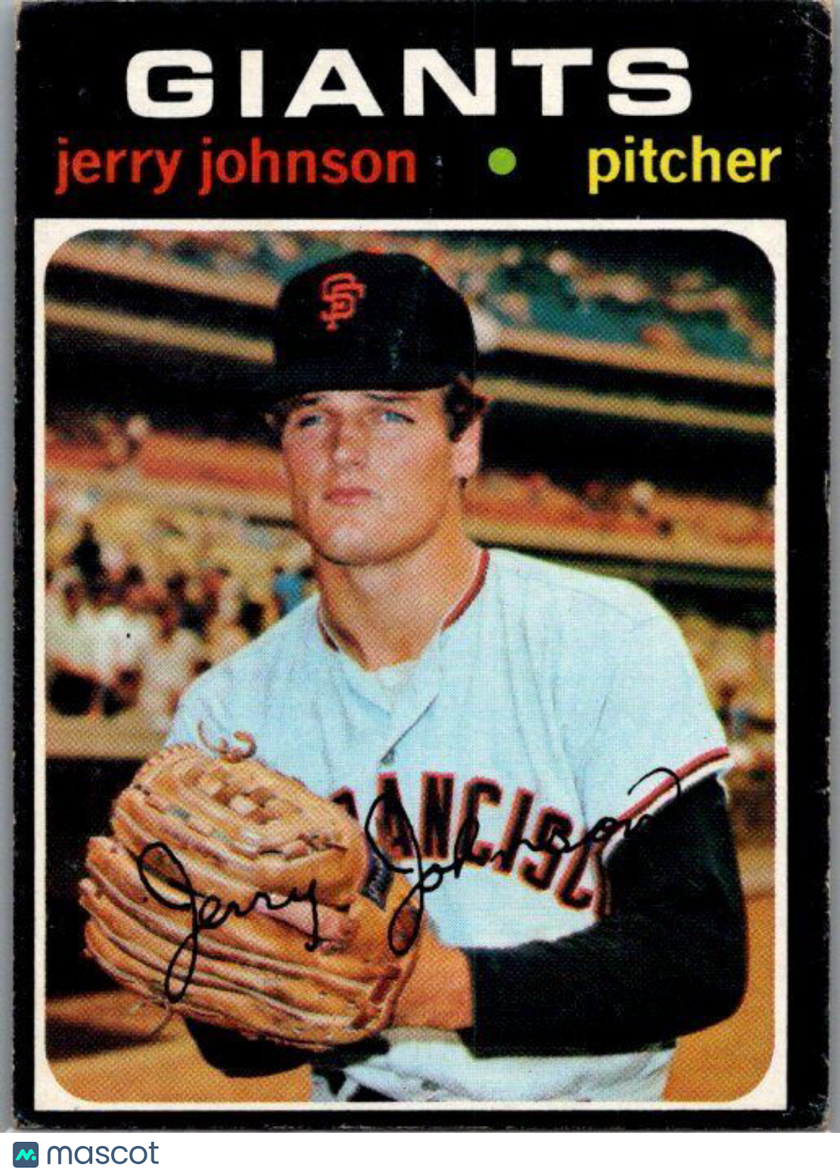 1971 Topps #412 Jerry Johnson