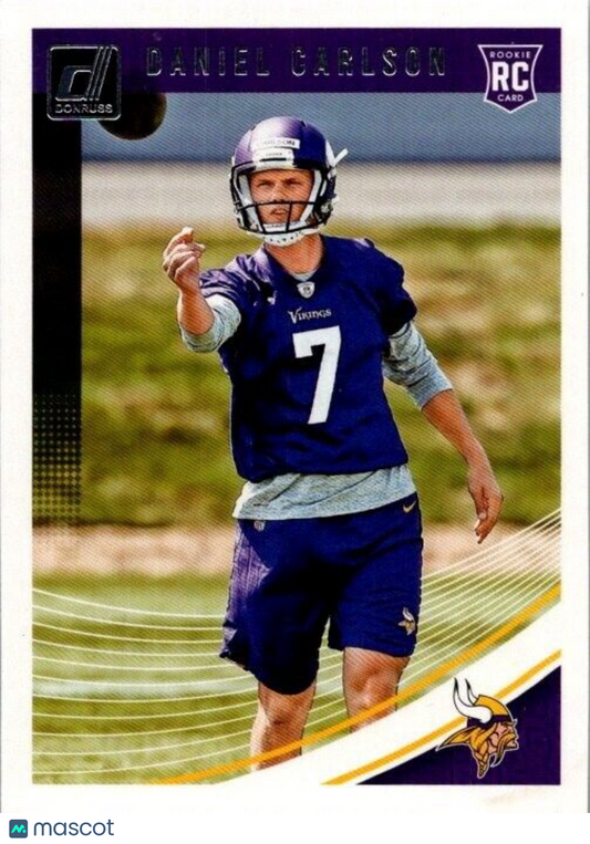 2018 Panini Donruss - Rookie #399 Daniel Carlson (RC)