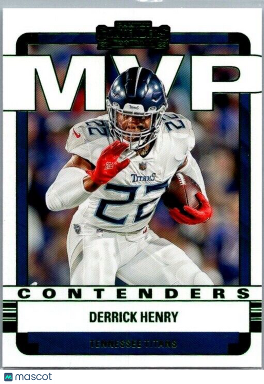 2022 Panini Contenders - MVP Contenders #MVP-DHE Derrick Henry Green