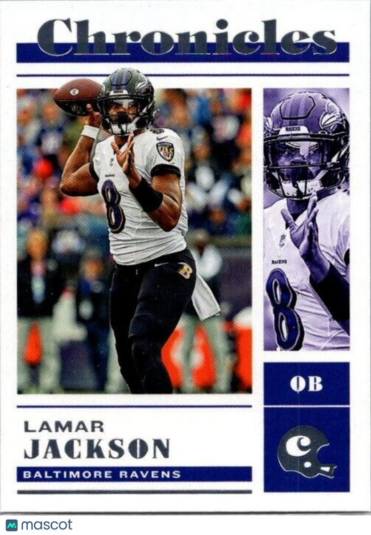 2022 Panini Chronicles - #6 Lamar Jackson