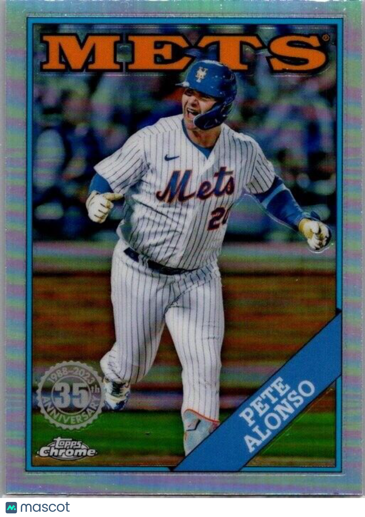 2023 Topps Chrome - 1988 Topps Baseball #88BC-6 Pete Alonso Refractor