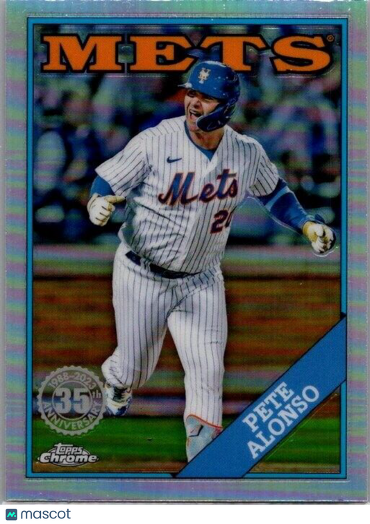 2023 Topps Chrome - 1988 Topps Baseball #88BC-6 Pete Alonso Refractor