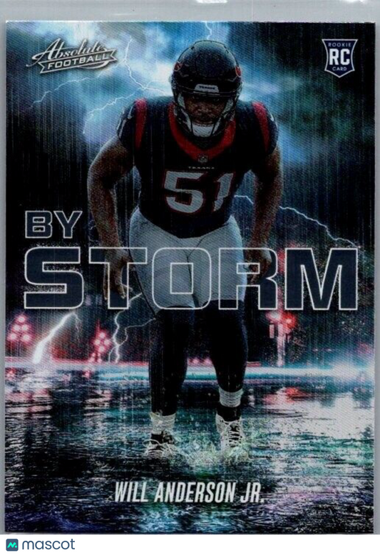 2023 Panini Absolute - By Storm #BST-3 Will Anderson (RC)