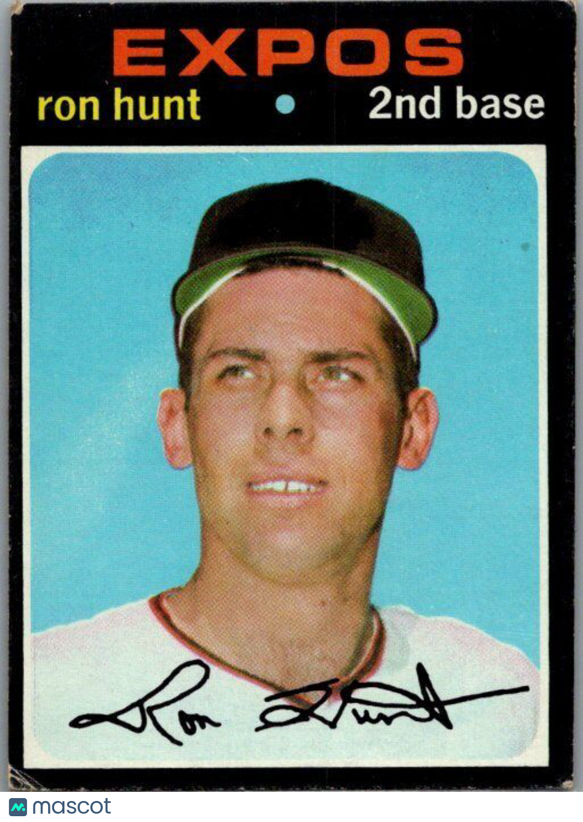 1971 Topps #578 Ron Hunt