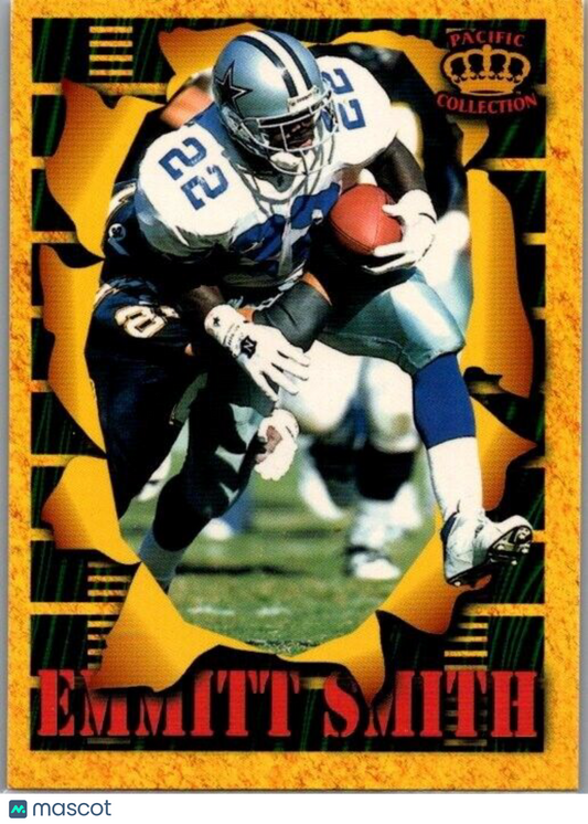 1996 Pacific Invincible - Smash-Mouth #SM46 Emmitt Smith