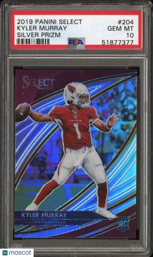 2019 Panini Select Field Level Silver #204 Kyler Murray PSA GEM MT 10