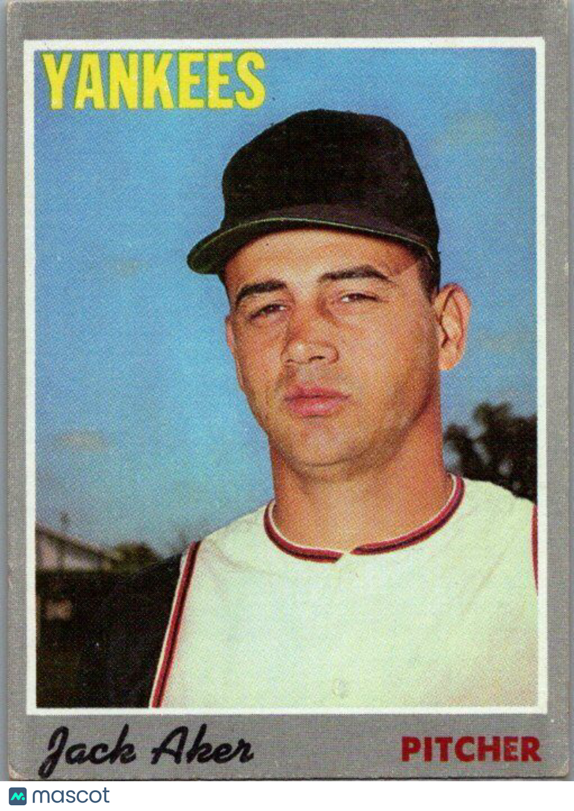 1970 Topps #43 Jack Aker