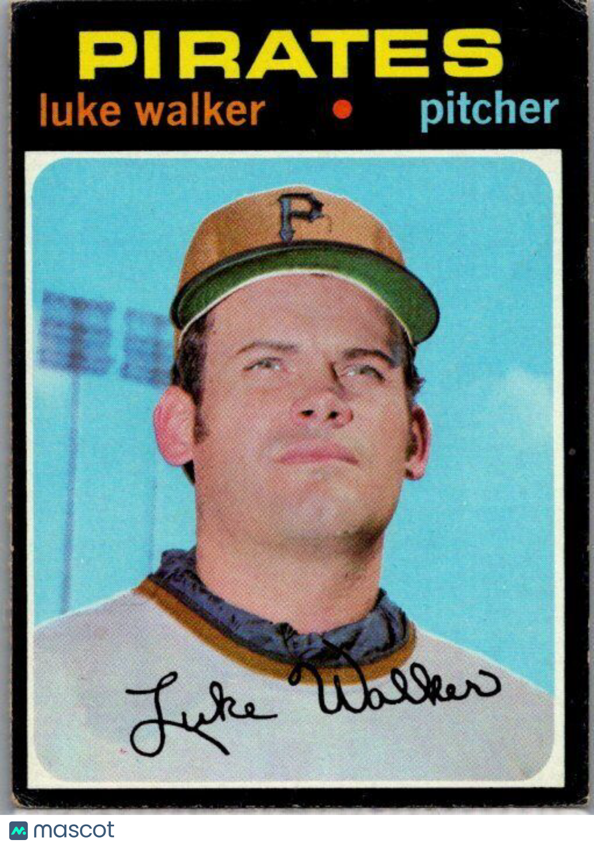 1971 Topps #534 Luke Walker