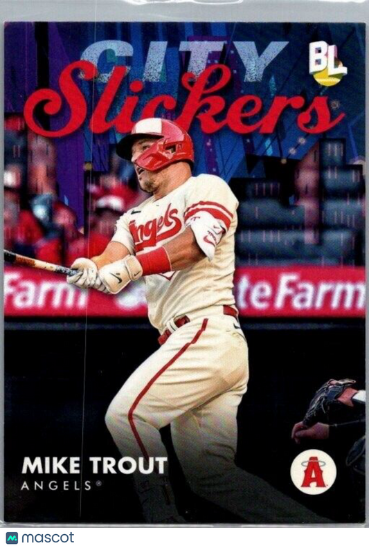 2023 Topps Big League - City Slickers #CS-1 Mike Trout