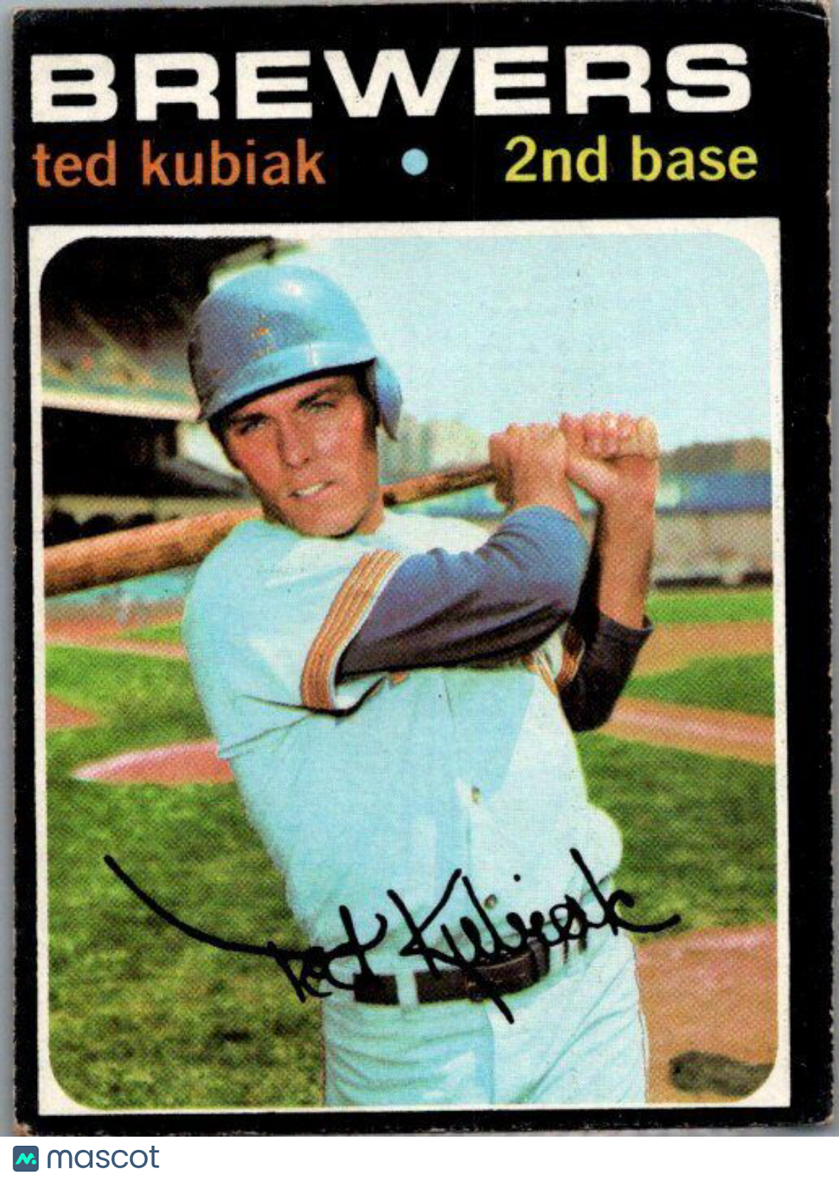 1971 Topps #516 Ted Kubiak