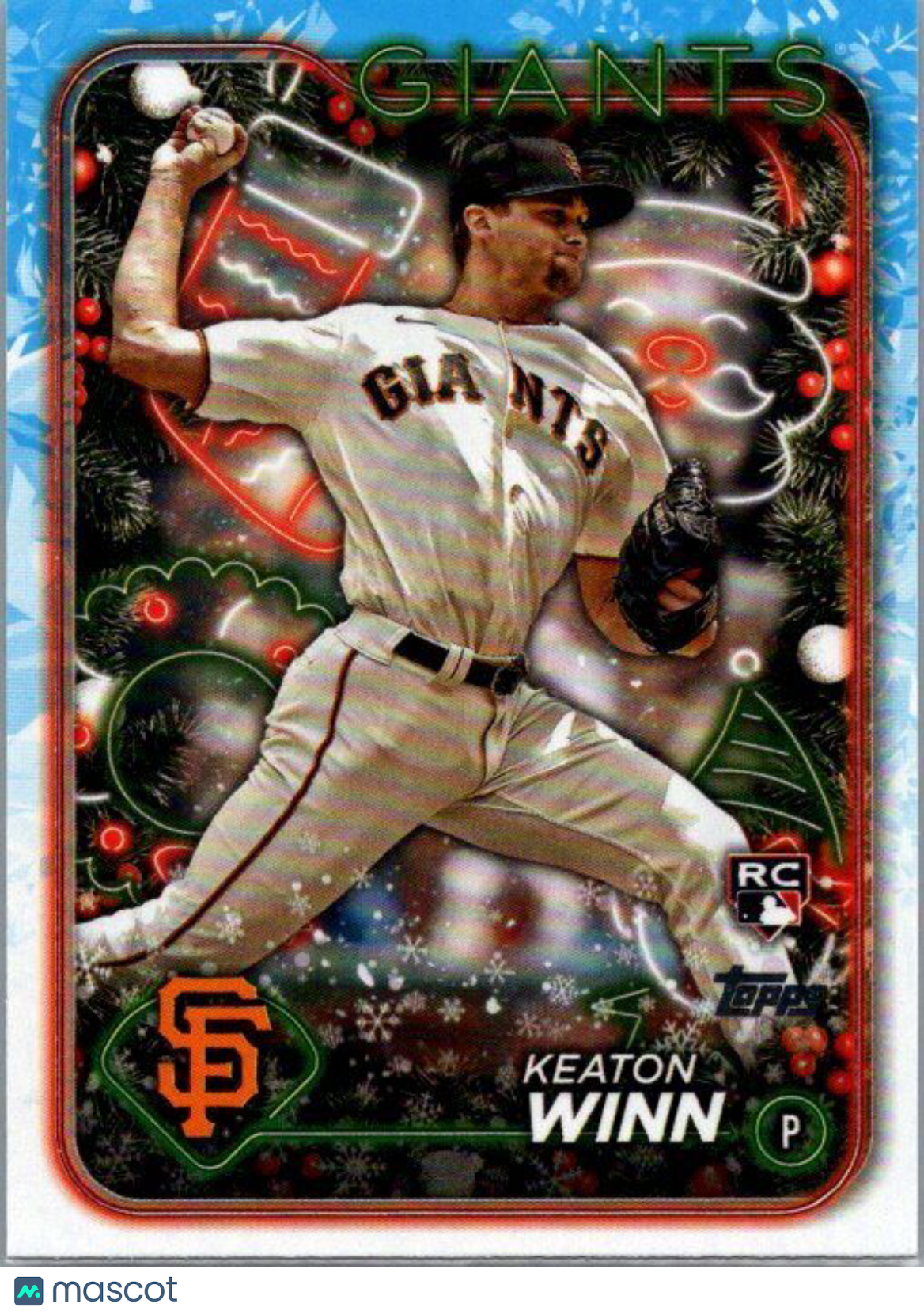 2024 Topps Holiday #H164 Keaton Winn