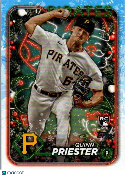 2024 Topps Holiday #H145 Quinn Priester