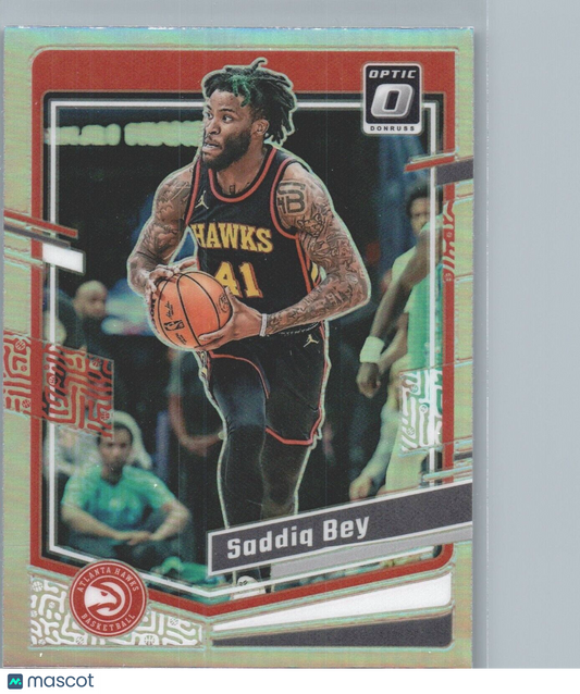 2023-24 Panini Donruss Optice Saddiq Bey #21