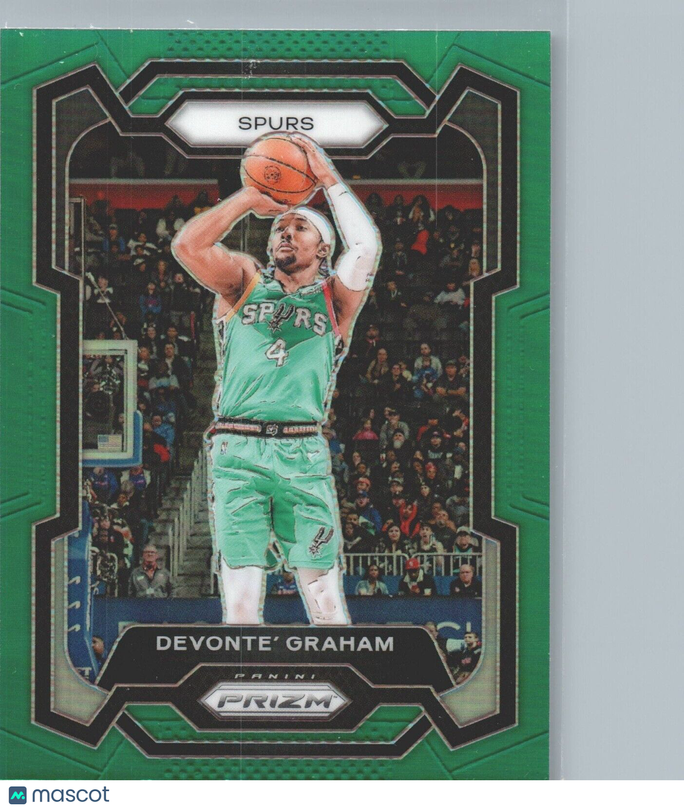 2023-24 Panini Prizm - Green Prizm #233 Devonte' Graham