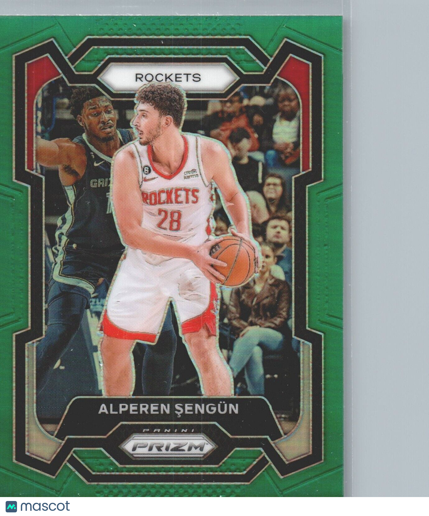 2023-24 Panini Prizm - Green Prizm #20 Alperen Sengun