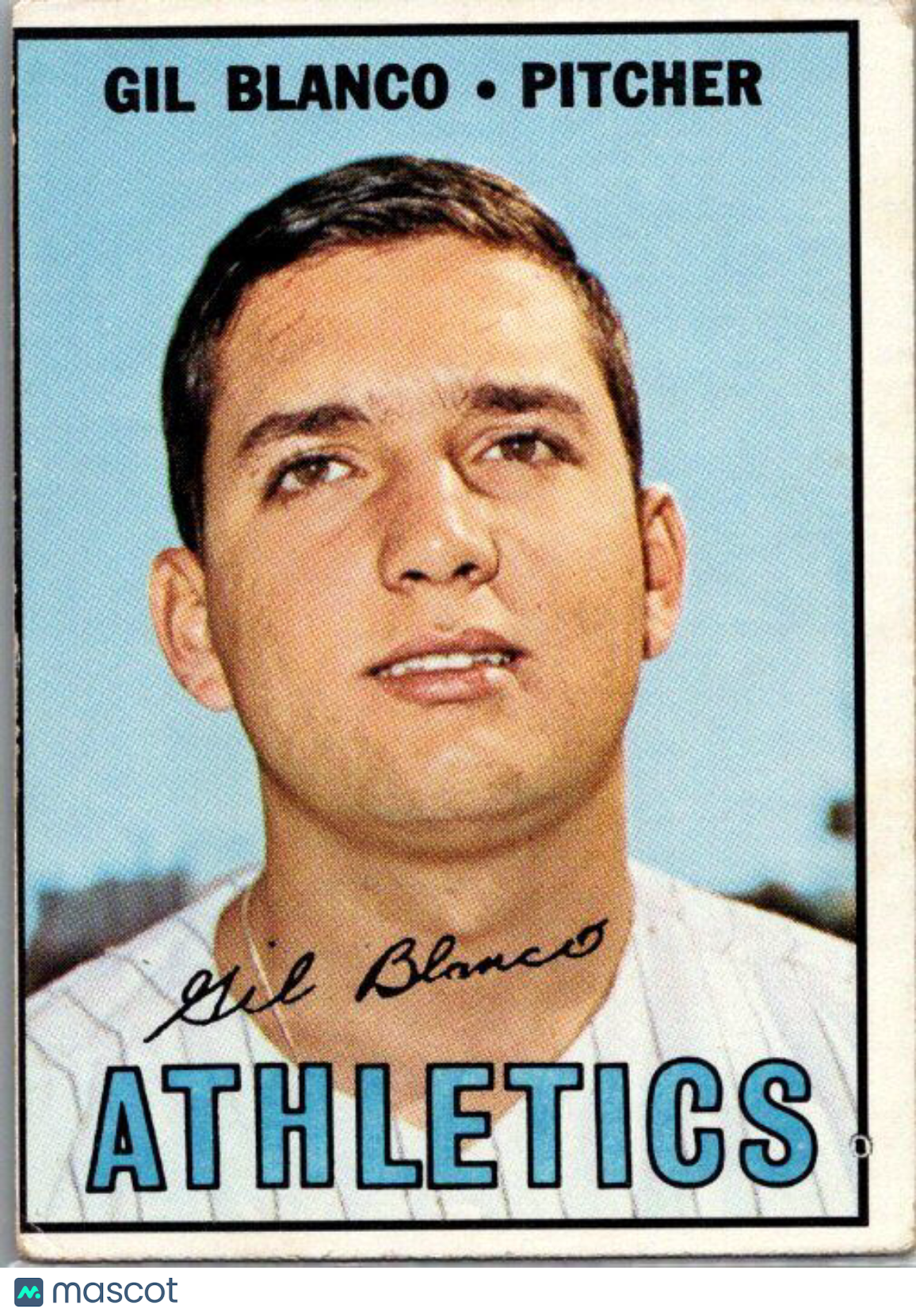 1967 Topps #303 Gil Blanco