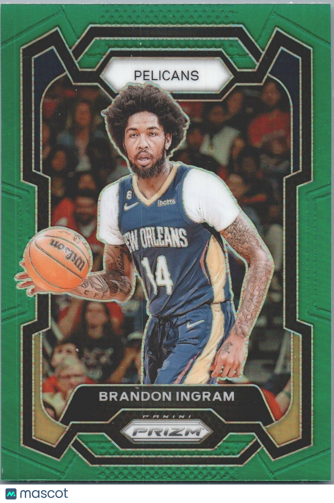 2023-24 Panini Prizm - Green #89 Brandon Ingram