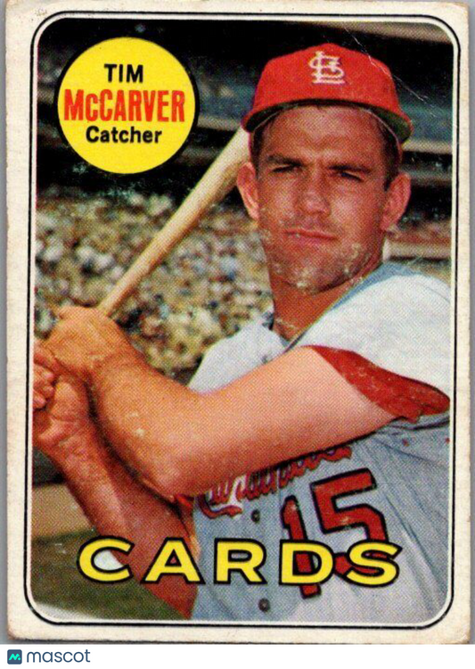 1969 Topps #475 Tim McCarver