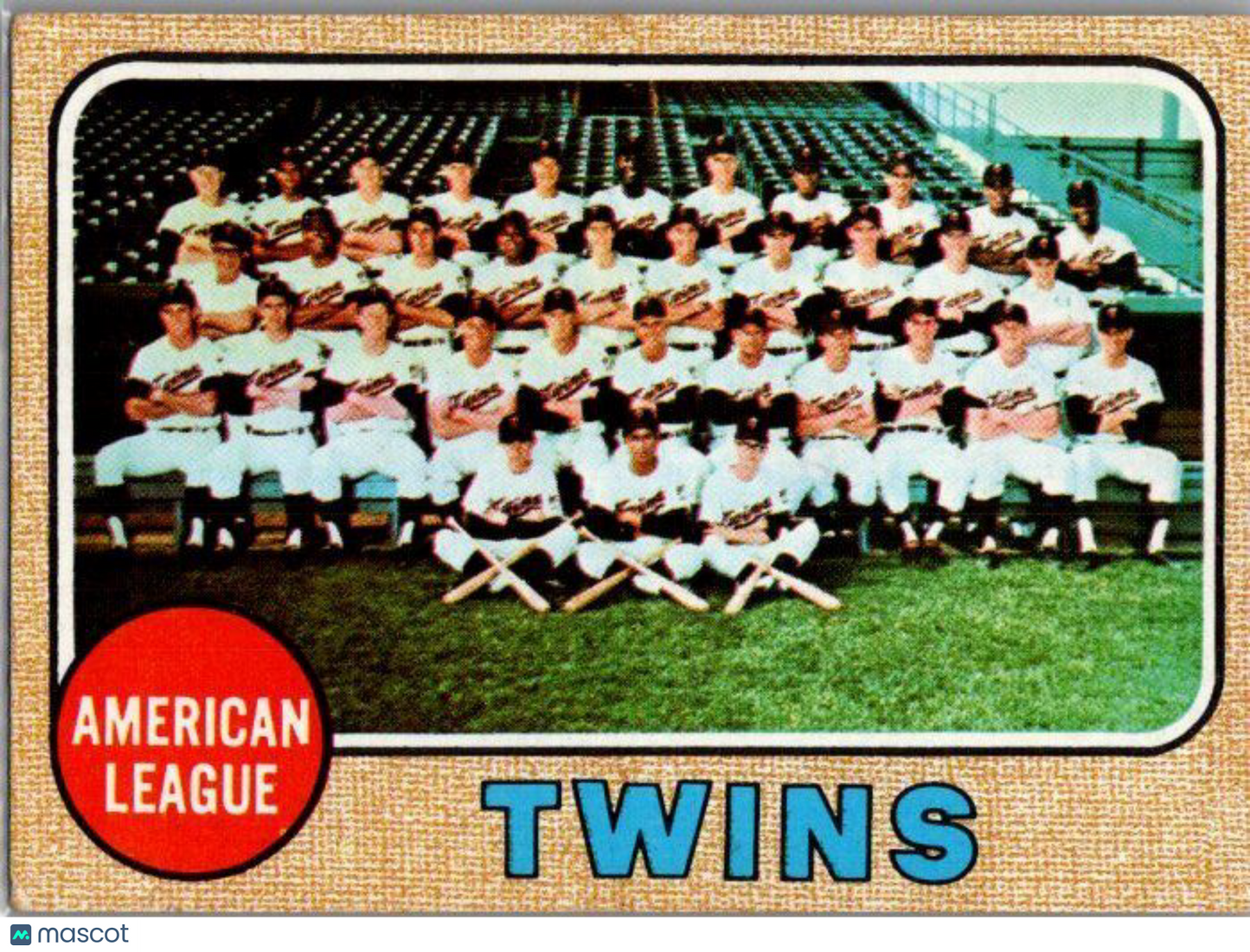 1968 Topps #137 Minnesota Twins VG/EX