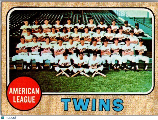 1968 Topps #137 Minnesota Twins VG/EX