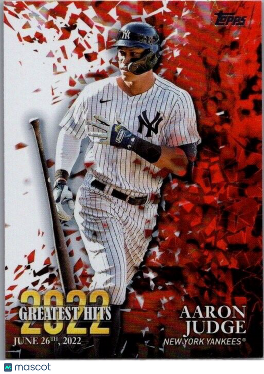 2023 Topps Series 1 - 2022's Greatest Hits #22GH-14 Aaron Judge