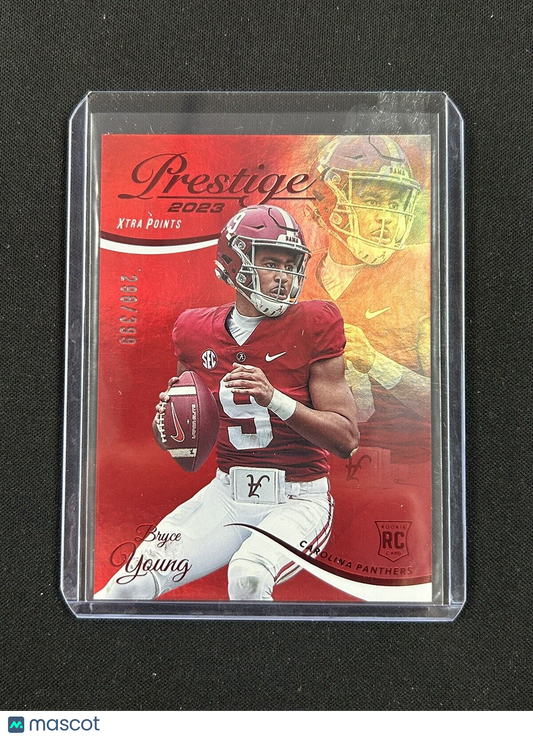 2023 Panini Prestige - Rookies Xtra Points Premium Red #311 Bryce Young /399